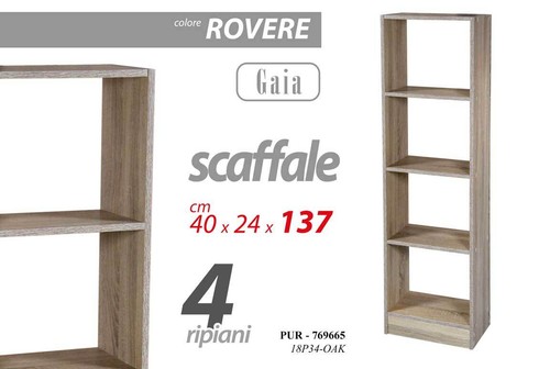 Libreria scaffale ripiani - libreria, 4