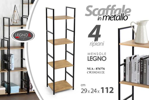 Scaffale libreria colonna - scaffale,