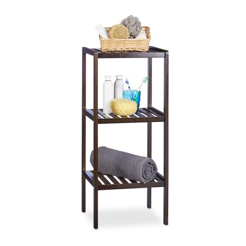 Scaffale bagno bambù - in,
