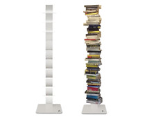 Libreria a colonna verniciata